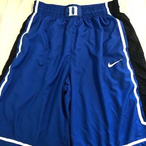 Authentic Nike Duke Blue Devil shorts